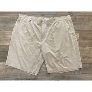 Peter Millar Shorts Mens 44 Tan Golf Shackleford Performance Hybrid Tech Chino